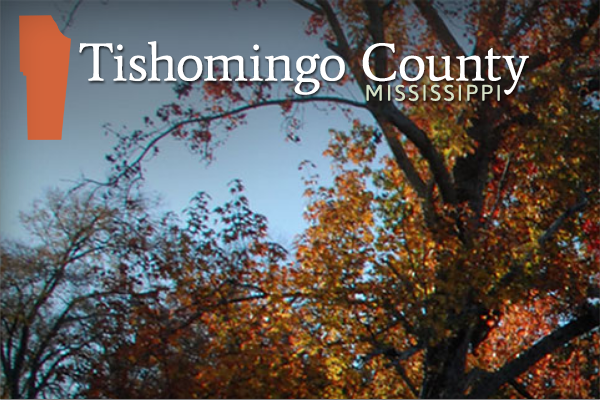 Tishomingo County website screenshot