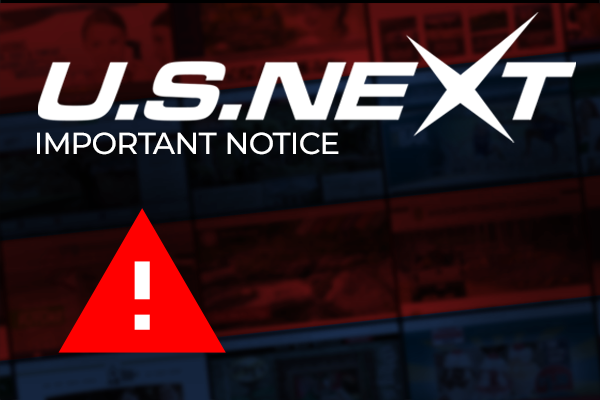 USNX important notice graphic