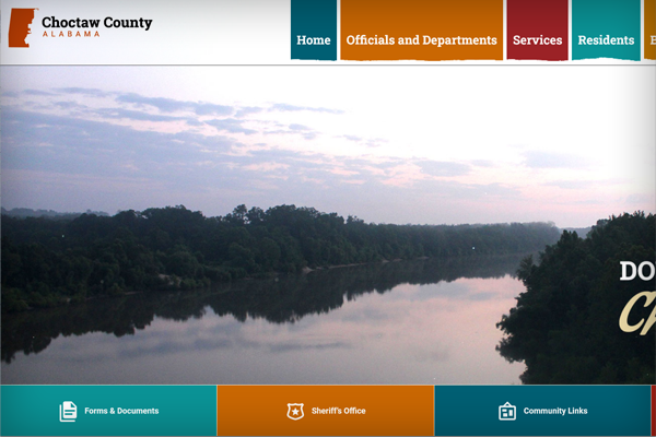 CHOCTAW COUNTY LAUNCHES WEBSITE