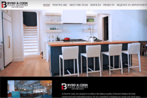 Byrd & Cook homepage screenshot