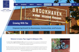 Lowery website screenshot