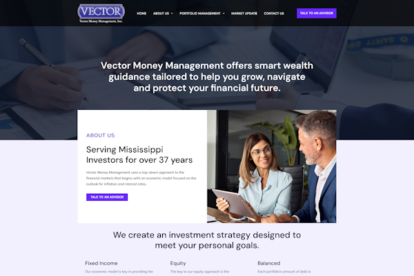 Vector homepage