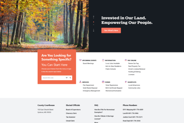 Clarke County homepage image