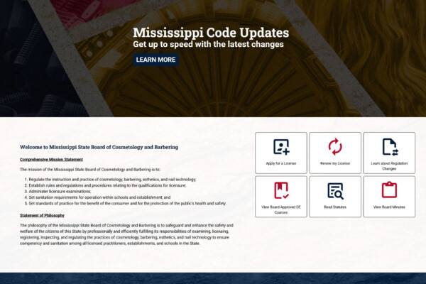 Mississippi State Board of Cosmetology and Barbering