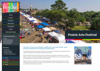 West Point website homepage