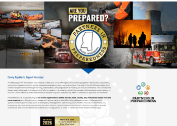 homepage screenshot from Mississippi PIP Association